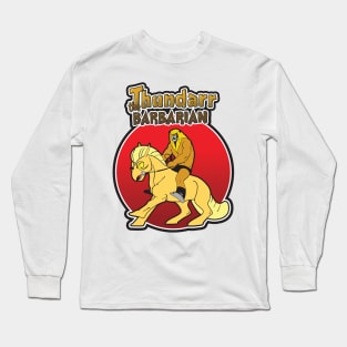 Ookla The Mok - Thundarr The Barbarian Long Sleeve T-Shirt